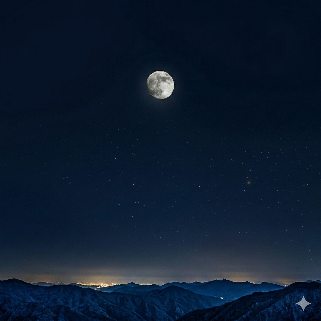 별자리가 사라진 밤하늘